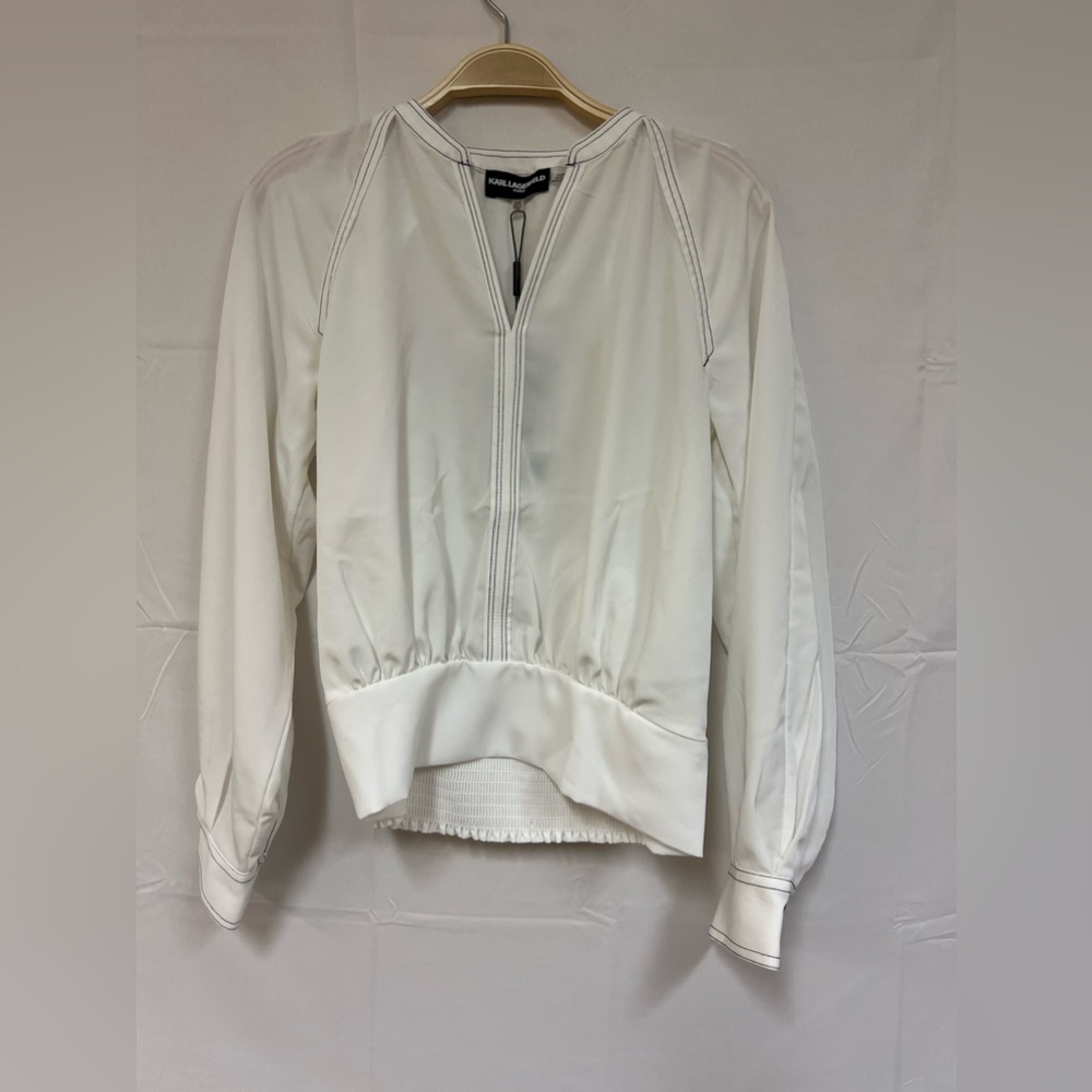 New Karl Lagerfeld women’s blouse long sleeve size: xxs